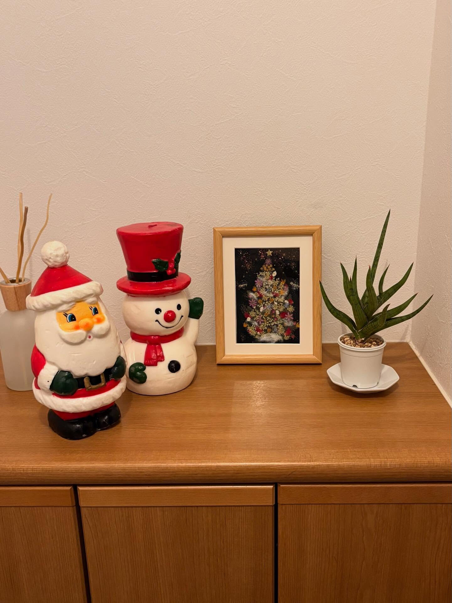 🎄✨玄関にクリスマスの気配を少しだけ添えてみました🎅✨